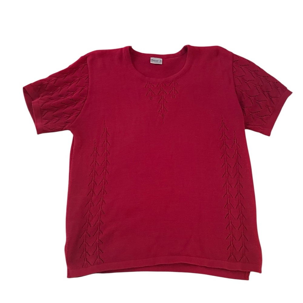 Red Women’s knit Shirt